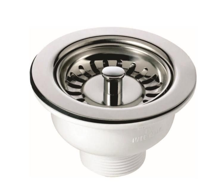 Strainer with waste fitting 90mm - 2 Pack