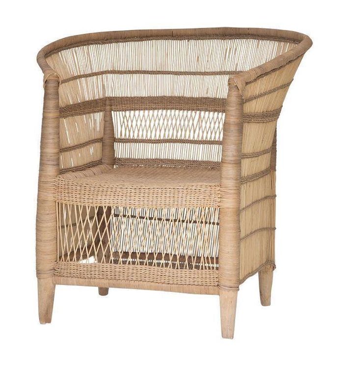 Bespoke & Co Handmade Malawi Cane Chair - Natural