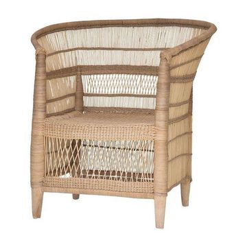 Bespoke & Co Handmade Malawi Cane Chair - Natural