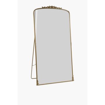Florence Baroque Standing Mirror – 90x175cm Ornate Gold Full-Length Vintage Mirror