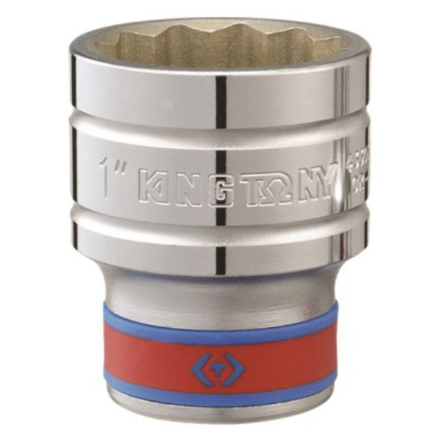 King Tony - Socket Standard 1/2" X 1/2" 12P - 2 Pack