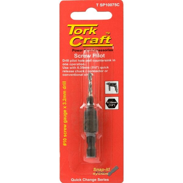 Screw Pilot No.10 X 75Mm Card
