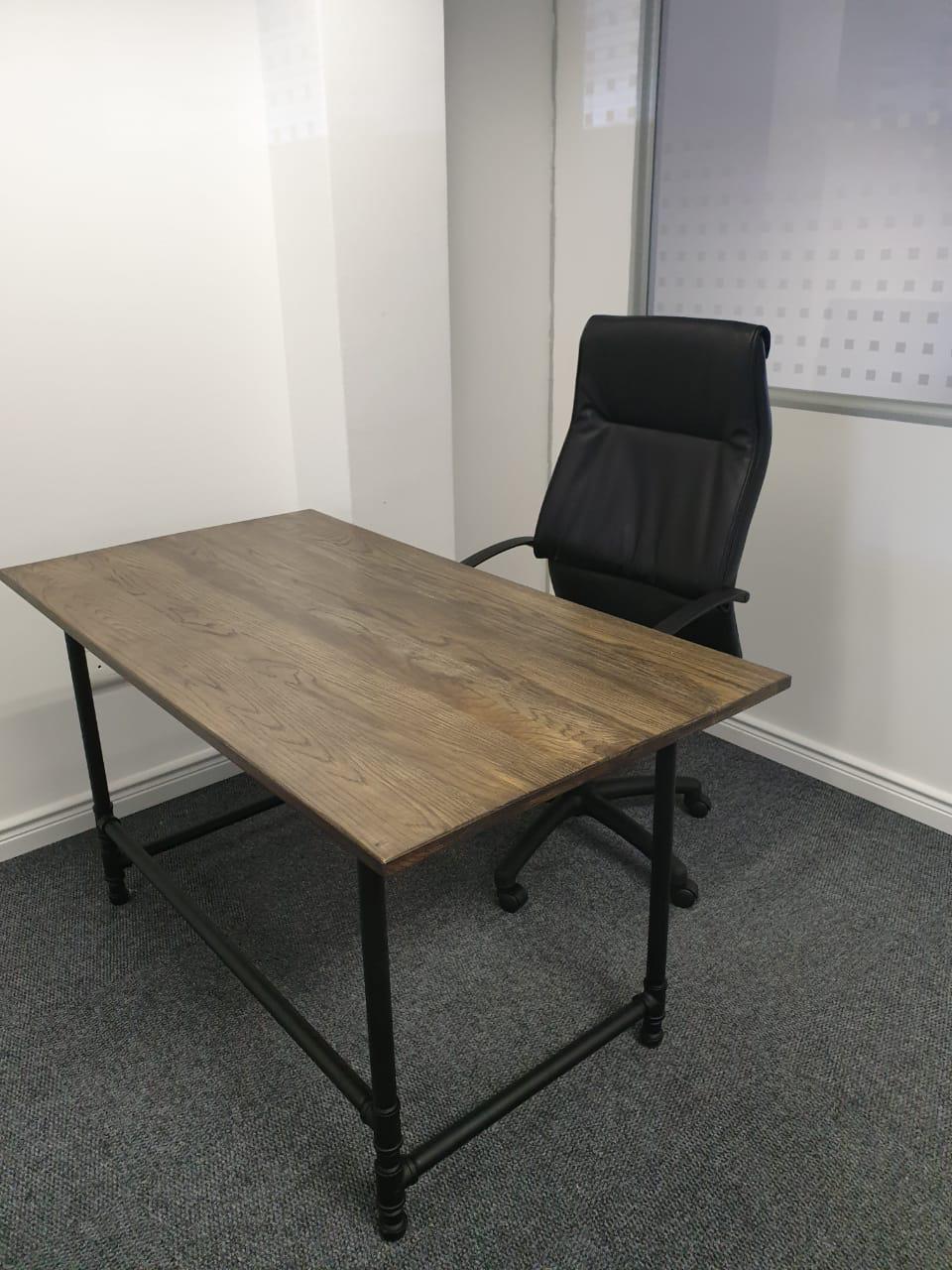 Industrial Student Desk with top - 1200 (L) x 600mm (D) x 740mm (H)