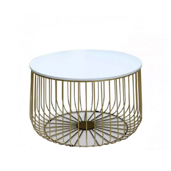 Nordic leisure balcony pumpkin wrought iron round table Z-001G
