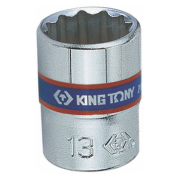 King Tony - Socket Standard 1/4 X 6mm 12P - 6 Pack