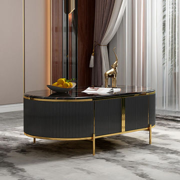 KC FURN-Grey Venezia Coffee Table