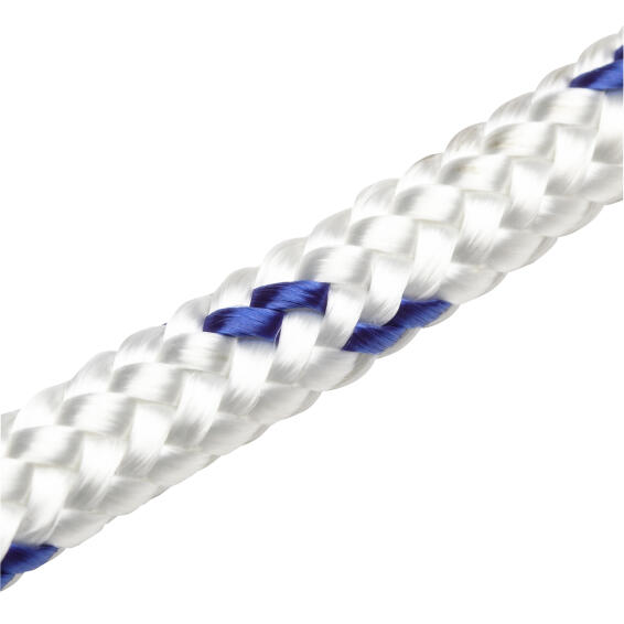 Rope Braided White Blue 10 mm x 15 m STANDERS
