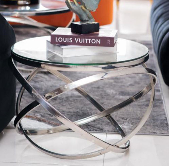 Madeline Silver Coffee Table -Small