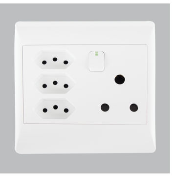 16 AMP Plug + 3 New RSA Sockets â€“ 4 X 4