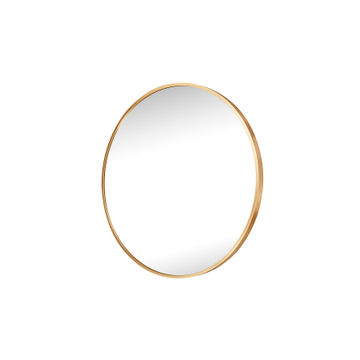 Paramount Mirrors & Prints - Round Aluminium 700 Mirror - Gold