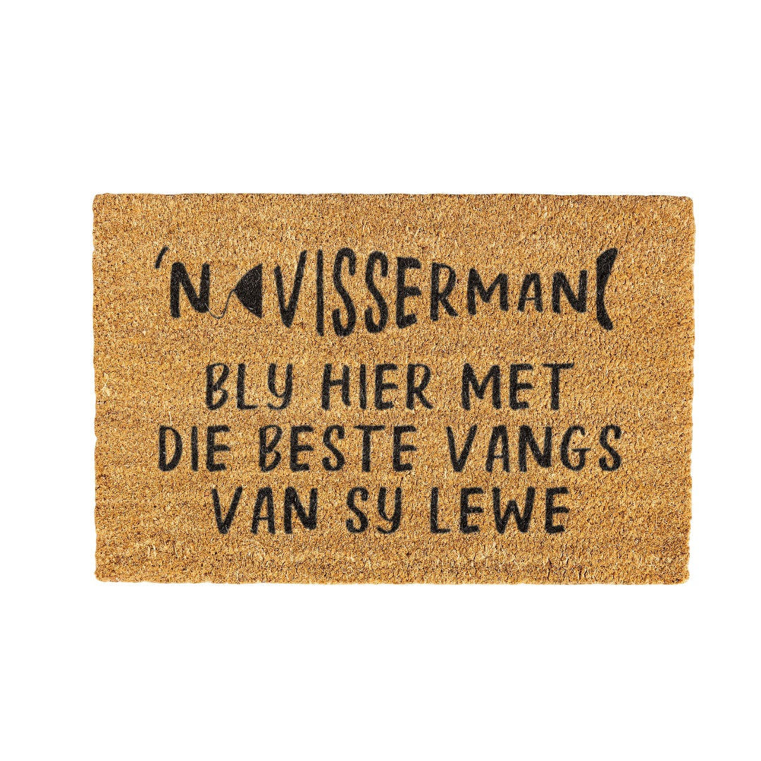 Visserman Coir Doormat Design 700 x 400 mm
