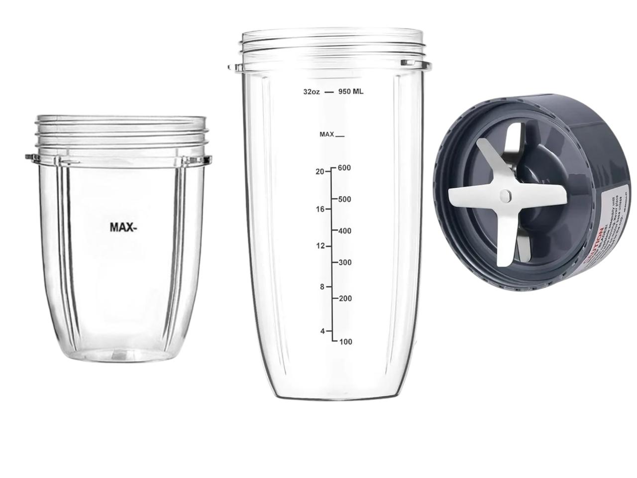 Nutrition Blender 3pc Replacement Set