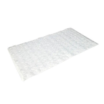 Bath Mat, Clear PVC, 370mm x 680mm