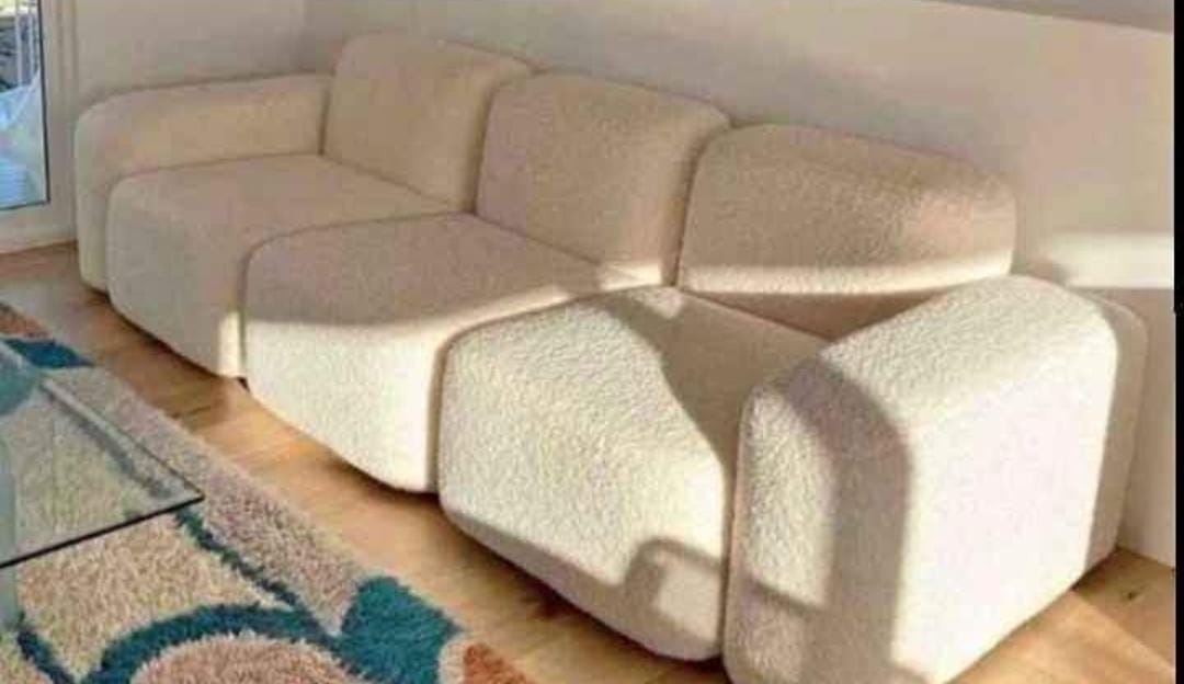 3 Seater Sherpa Couch