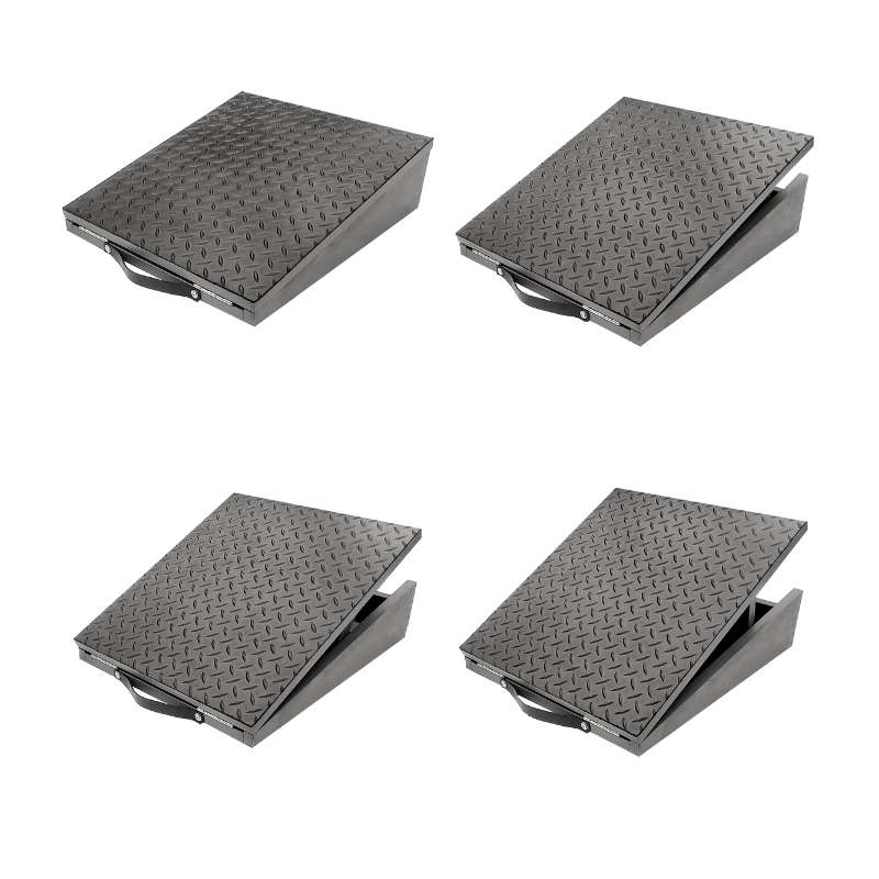 SpaceSave Ergo Adjustable Footrest & Exercise Slant Board - Graphite