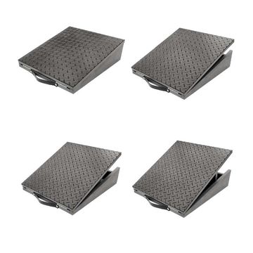 SpaceSave Ergo Adjustable Footrest & Exercise Slant Board - Graphite