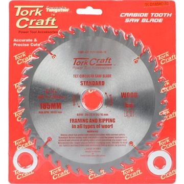 Blade Tct 185 X 40T 30/20/16/1 General Purpose Combination