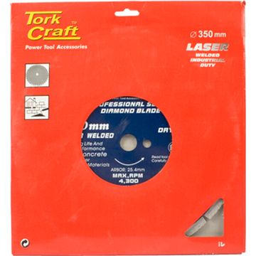 Diamond Blade 350X25.4Mm Old Concrete Laser Welded Segmented