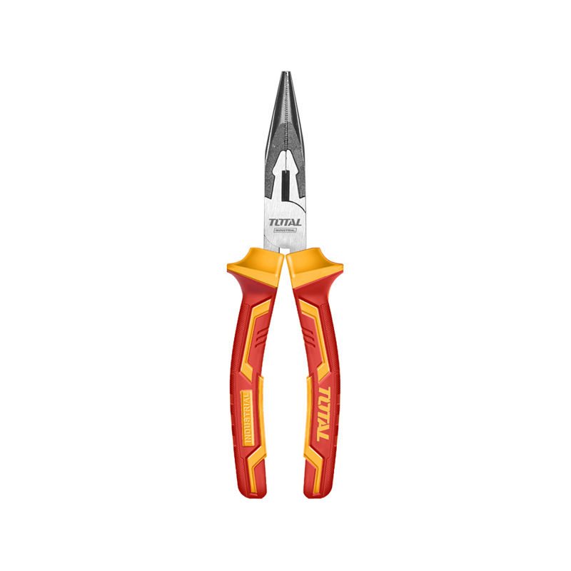 Total Tools Long Nose Pliers 8"/200mm Insulated
