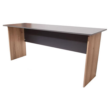 London Desk 180cm - Storm Grey & Sahara