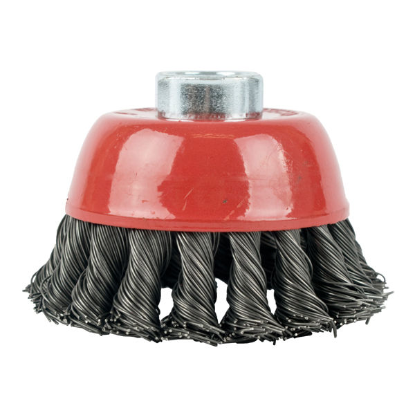 Wire Cup Brush Twisted 80Mm X M14 Blister