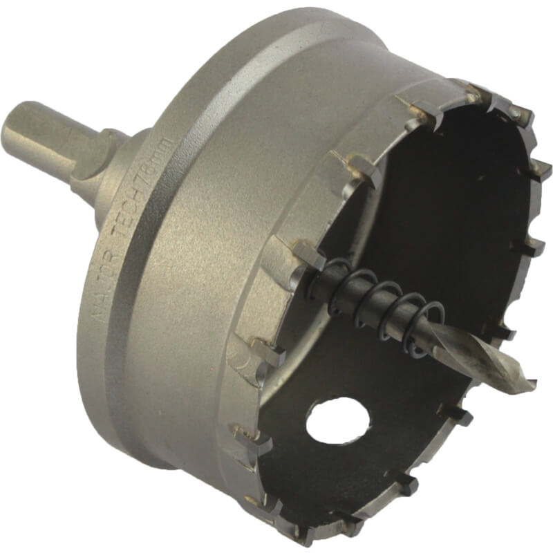 Tungsten Carbide 76mm Tripped Holesaw (MTCT76) - Major Tech