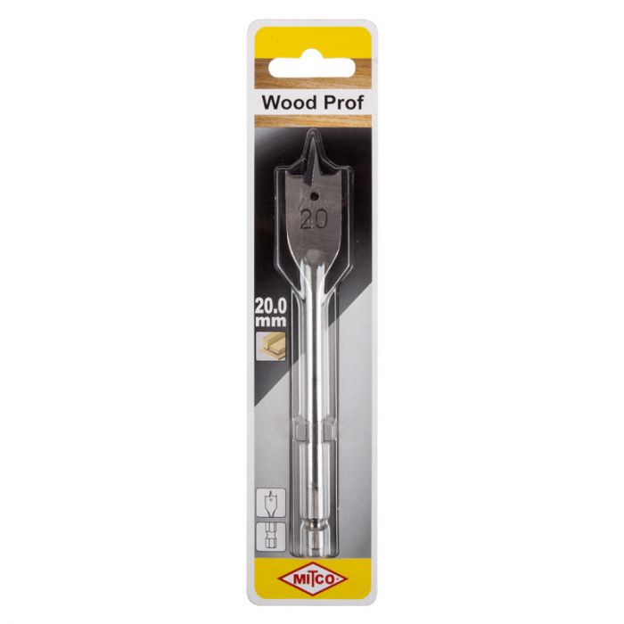 Mitco Wood Flat Drill Bit - 20mm