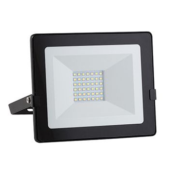 Led 30W Floodlight Black With Day Night Sensor - Box - 2 Pack