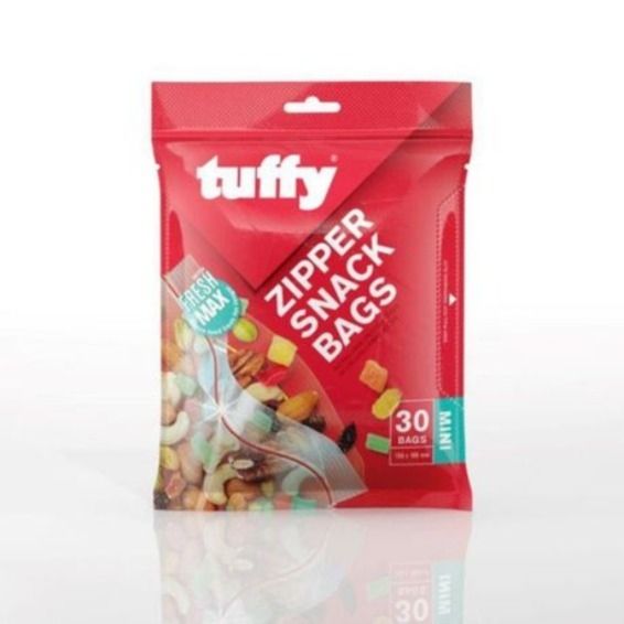 Tuffy Snack Zipper Bag 15X10cm X 30 Per Pack