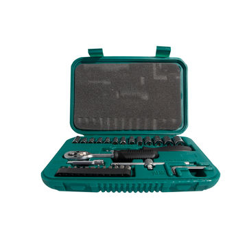 Socket Set - Pro - Cv - Fd - 1/4 Inch drive - 32/pce - 2 Pack
