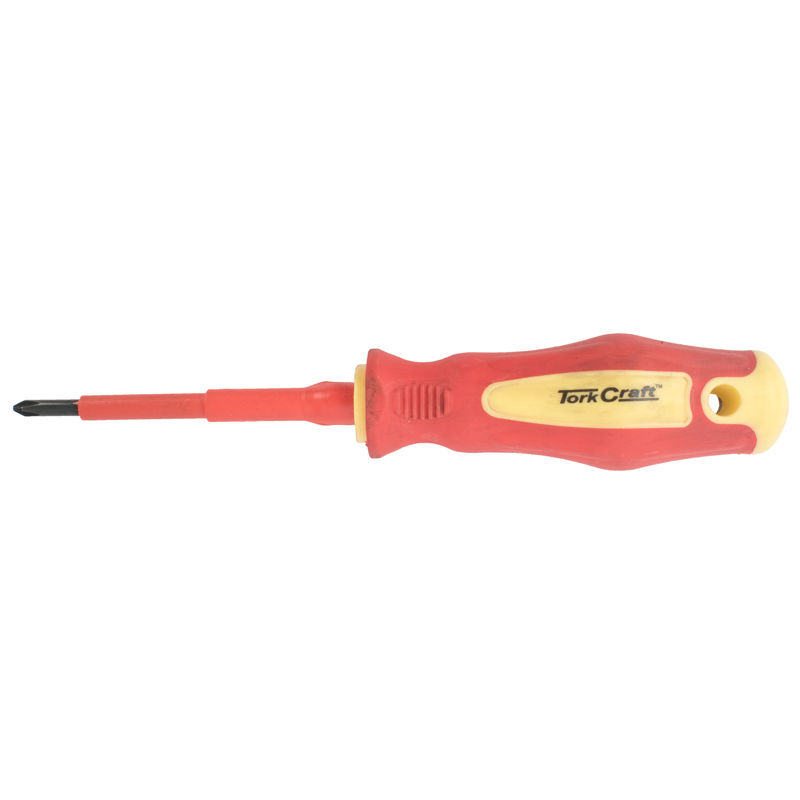 Tork Craft - Screwdriver Insulated Phil.No.1 x 80mm Vde - 5 Pack