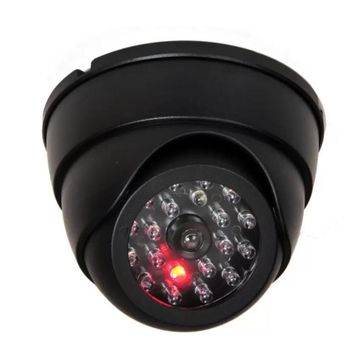 Dummy Surveillance Camera with LED Light