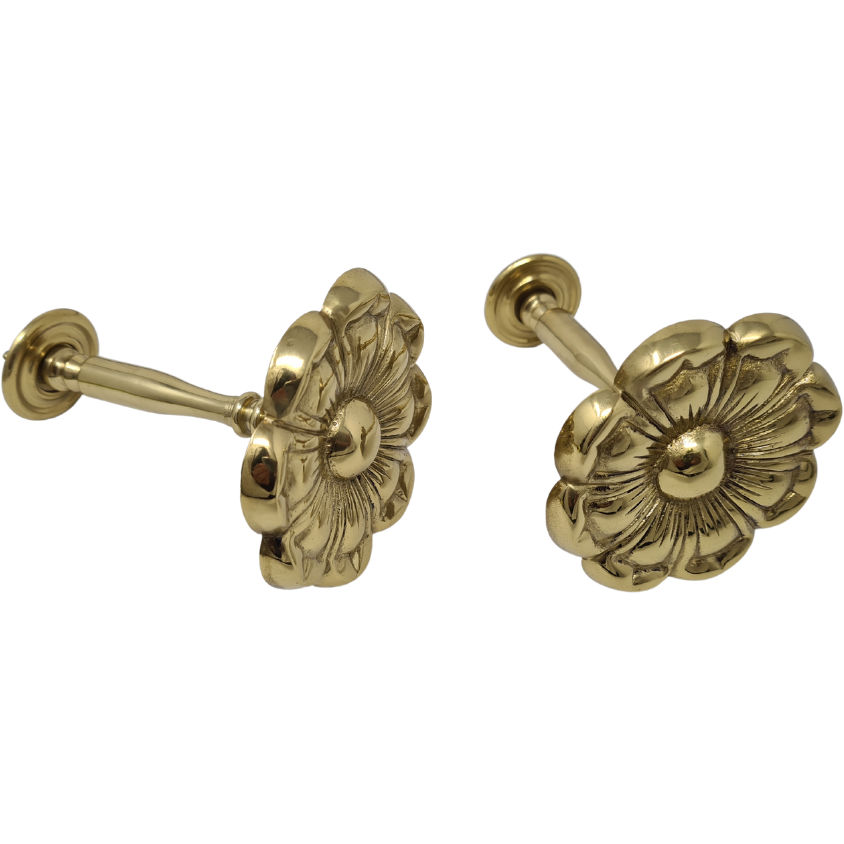 Solid Brass Curtain Tie-backs