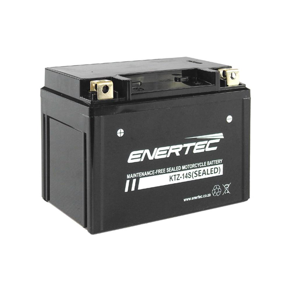 Enertec KTZ 14S 12V 11.2Ah AGM Motorcycle Battery