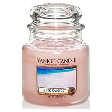 Yankee Candle Pink Sands Medium Jar Retail Box No warranty