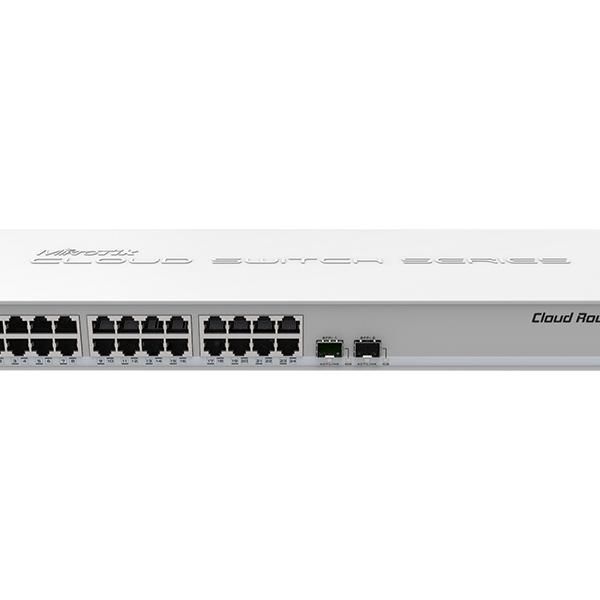 Mikrotik Cloud Router Switch 24 Port Gigabit 2Sfp+ Crs326-24G-2S+Rm
