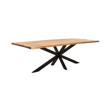 Vividitto - Phoenix Solidwood Dining Table - 240 x 100 cm (8-10 Seater)
