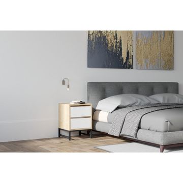 Nightstand Cefalu - Sapphire White