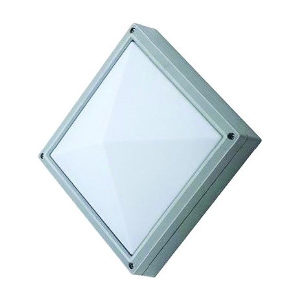 20W 95-240VAC LED Bulkhead, Diamond, Plain