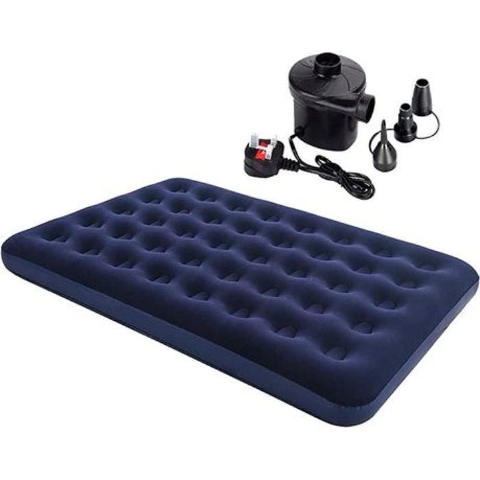 Camping Air Mattress Combo, Inflatable Airbed with Electrical Airpump