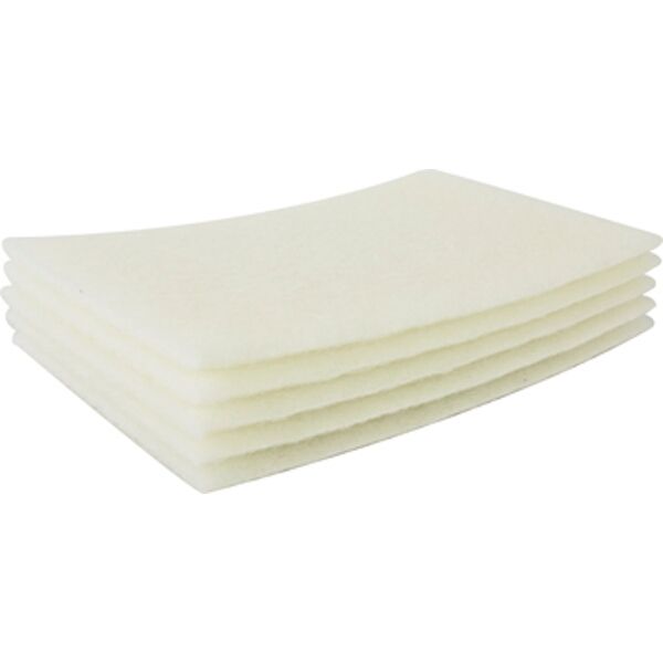 Pad Non Woven Ind. Strength 5Pc 150 X 230Mm Non Grain White