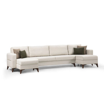 Crystal u-shape sofa