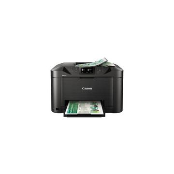 Canon MB5140 Inkjet 4-Function 24/15IPM 4-Ink Wi-Fi Multi-function WiFi Colour Inkjet Printers & Office Machines (Ink Cartridge)