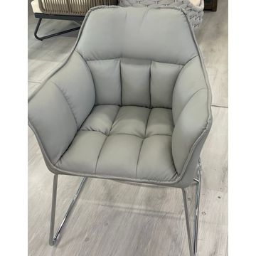 Contemporary Bucket Accent Chair