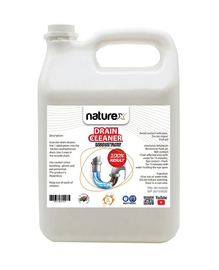 Naturex Drain Cleaner Powder 2L