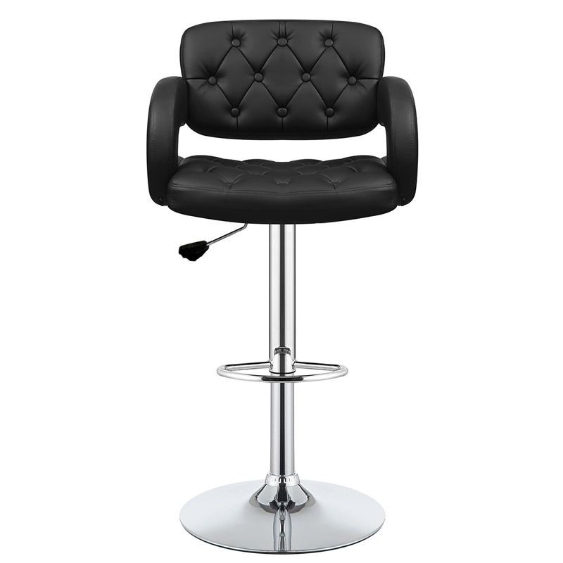 Bar Stools / Kitchen Counter Breakfast Chair/s- Black - 1 Pack