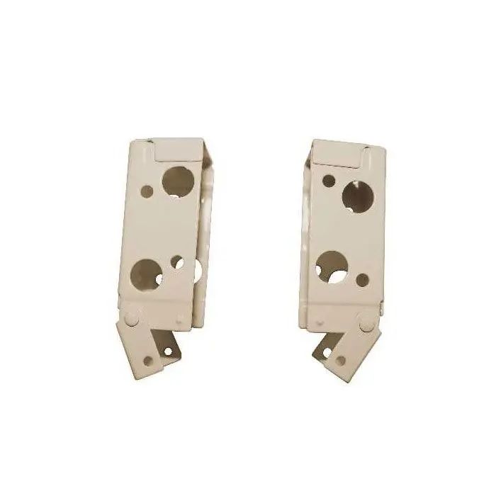 Fauxwood Venetian Blind Bracket, Limewash, 50mm, 2 Pieces (2 PACK) BY WOODLY