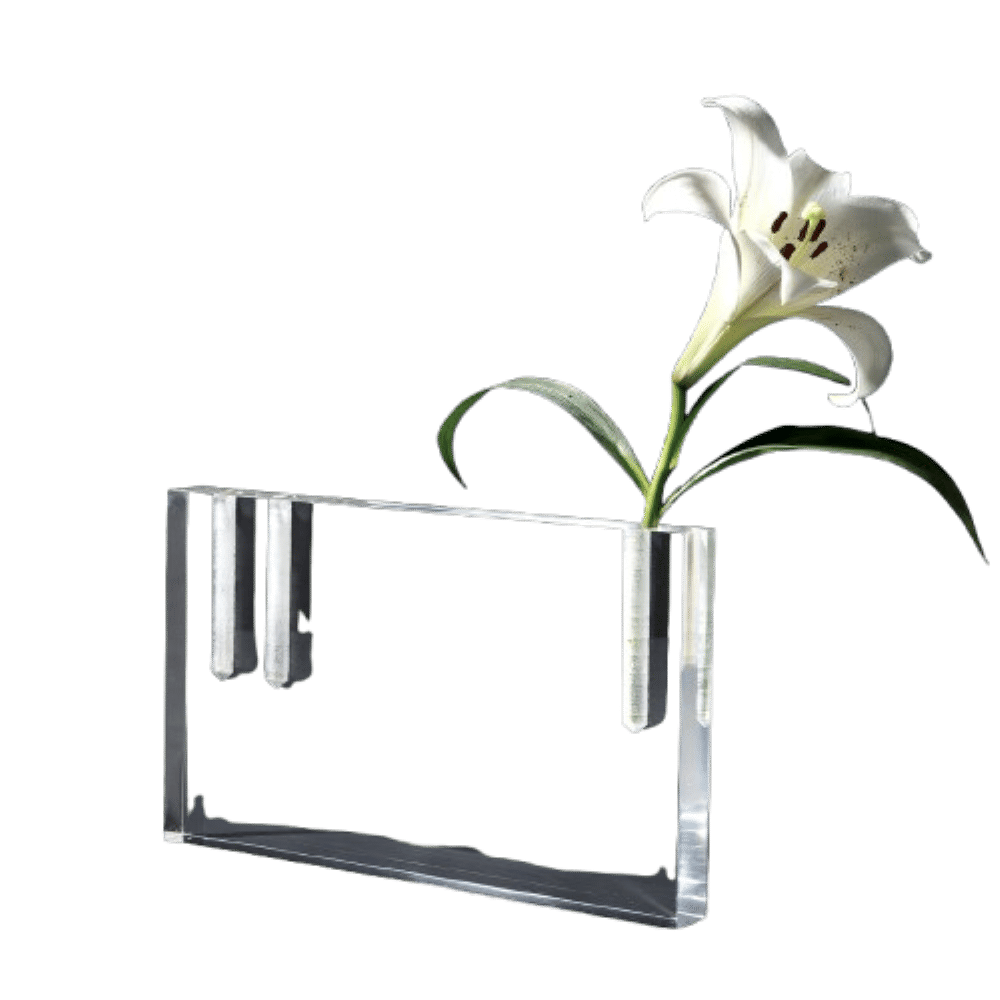 Acrylic Multi-Block Vase- Large