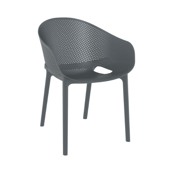 Siesta exclusive Sky Pro Arm Chair - Dark Grey