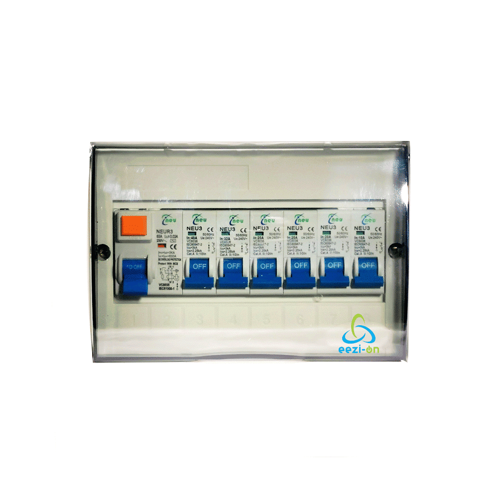 8WAY POPULATED DISTRIBUTION BOARD (SURFACE MOUNT)
